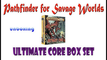 [Unboxing!] Pathfinder for Savage Worlds Ultimate Core Box Set