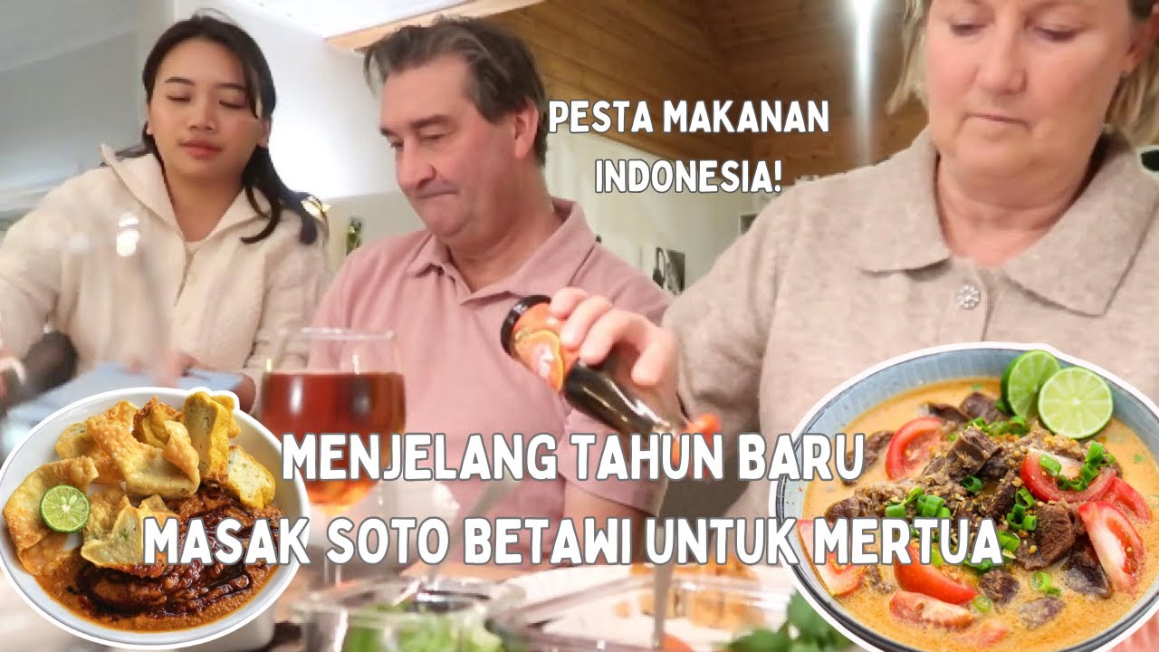 MERTUA COBA SOTO BETAWI MENJELANG TAHUN BARU
