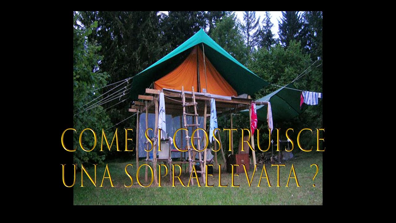 Spiegazione costruzione sopraelevata #scout #campismo #secondaimpresa