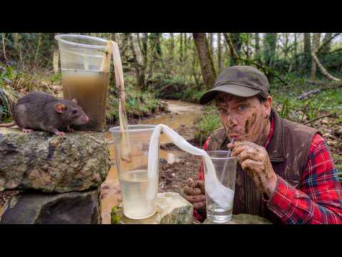 I Drank Muddy Creek Water… Here’s What Happened | SURVIVAL HACK thumbnail