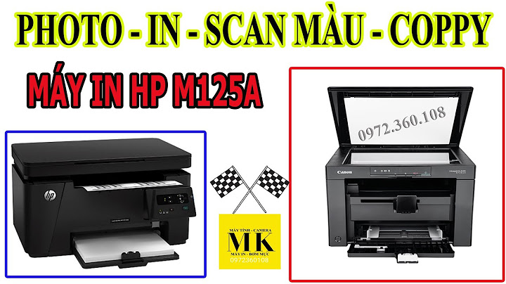 Hướng dẫn scan máy in hp m125a