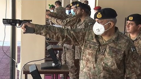 General Qamar Javed Bajwa, Closing Ceremony of the 41st Pakistan Army Rifle Association