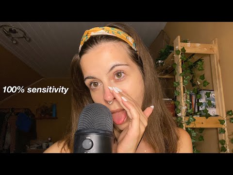 ASMR Mouth Sounds At 100% Sensitivity