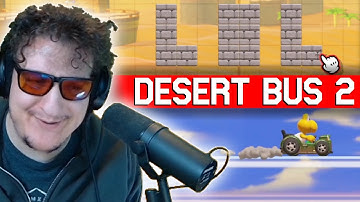 Extreme Desert Bus 2: Half a Bus