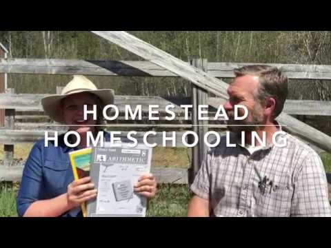 Homeschooling on the Homestead - YouTube