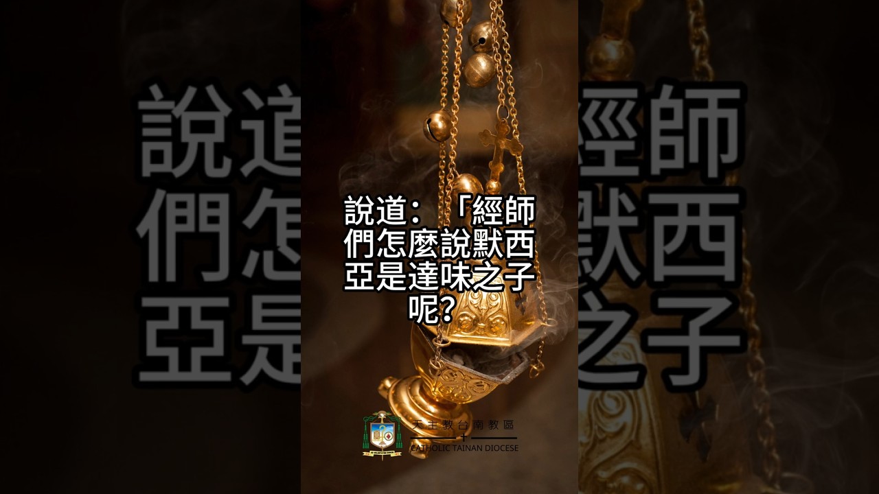 06/05  恭讀聖馬爾谷福音　12:35-37   經師們怎麼說默西亞是達味之子呢？