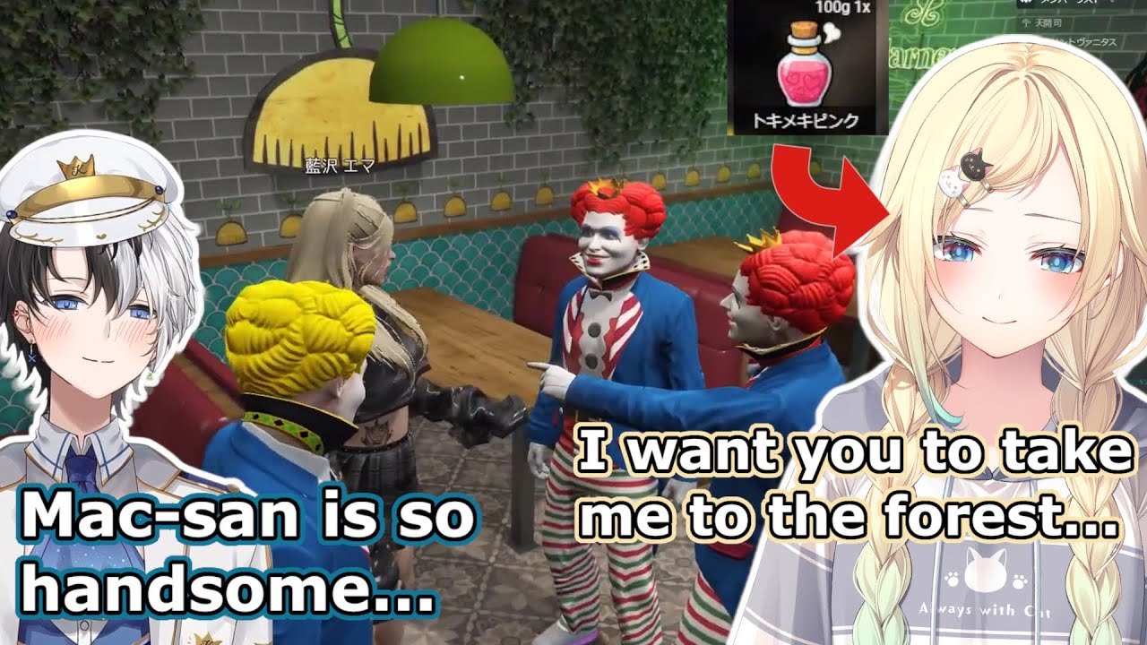 Kamito & Mac-san Got Distracted While Looking For Hinano | Kamito MADTOWN | 【Kamito | ENG SUB】