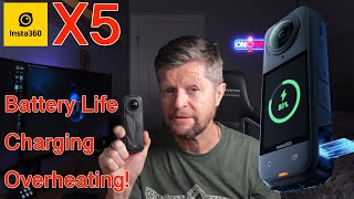 Insta360 X5 Battery Life, Charging and Overheating screenshot 4