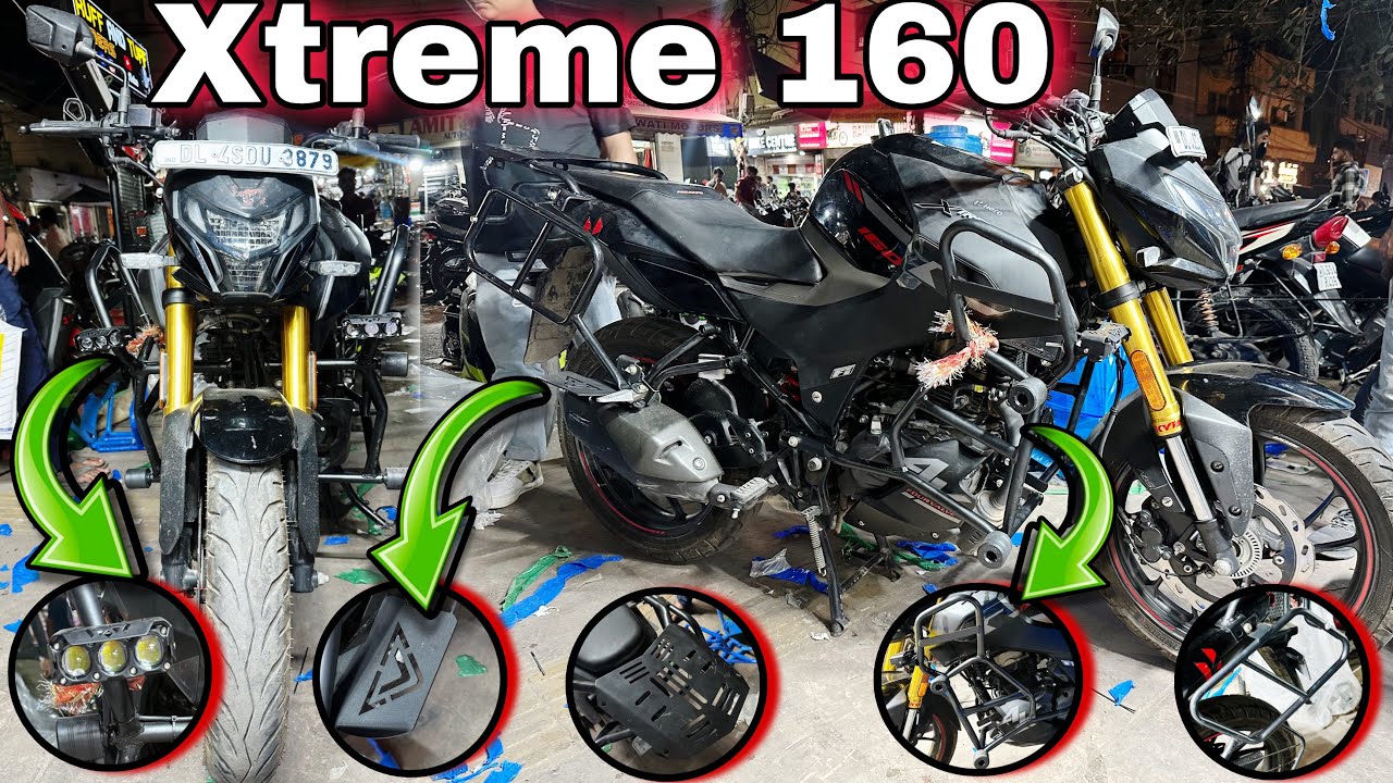 Xtreme 160 🚀🏍️🔥💯Full Modified All accessories - YouTube