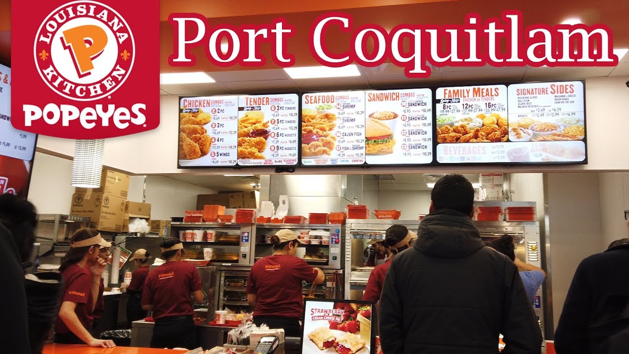 Popeyes Fried Chicken in Canada YouTube
