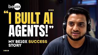 He Built AI Agents & Filed a Patent After Learning AI | be10X Success Story