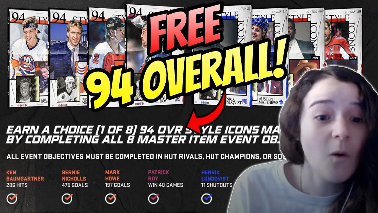 EARN A FREE 94 OVERALL?! - NHL 21 HUT STYLE ICONS FULL EVENT DETAILS!