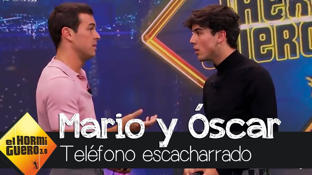 Mario y Óscar Casas salen de su zona de confort con una difícil prueba - El Hormiguero 3.0