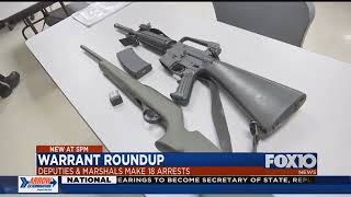 Mobile County warrant roundup