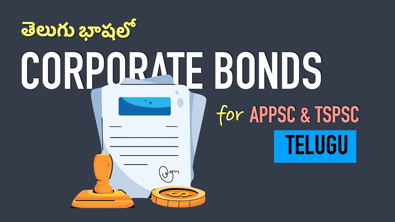 Corporate Bonds Securities Market In Telugu Economy For Corporate Bonds Securities Market In Telugu Economy For