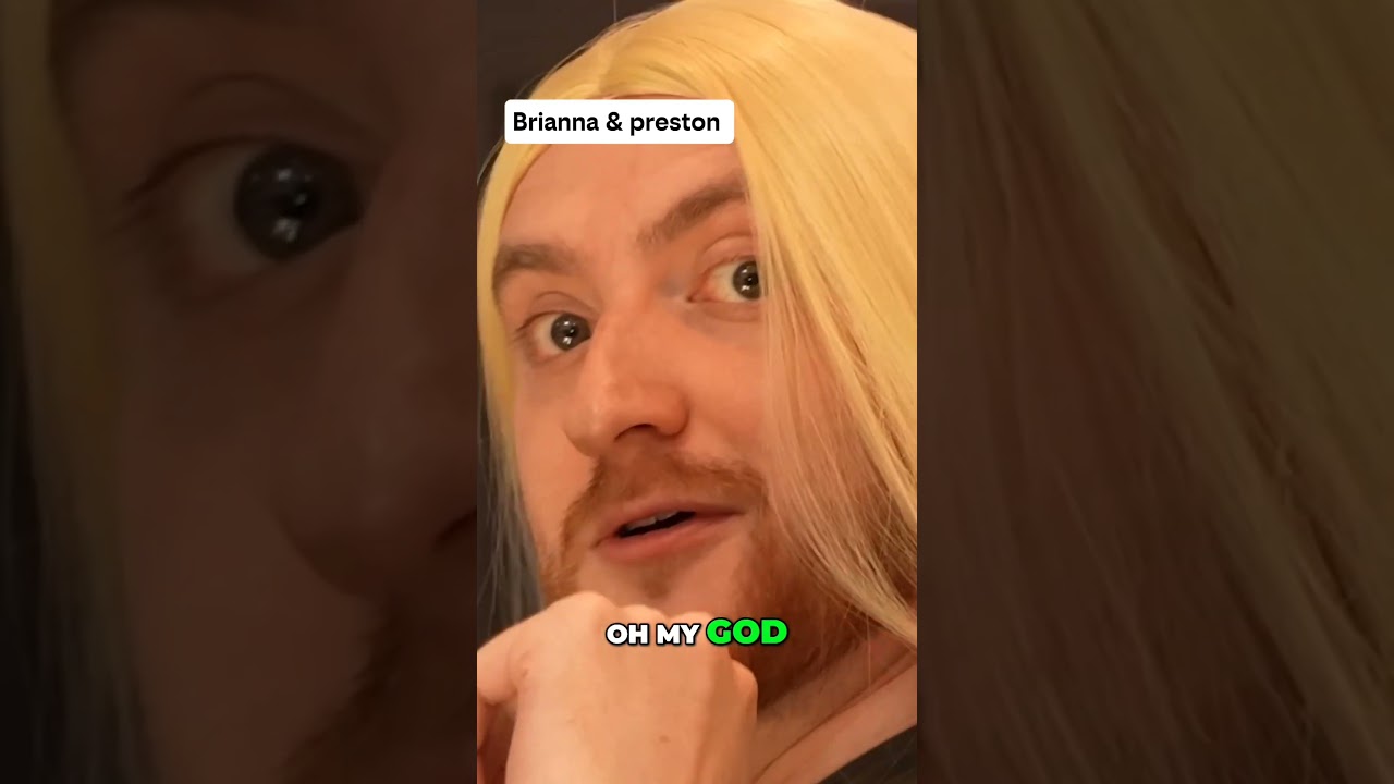 oh my god preston like wig 😅 