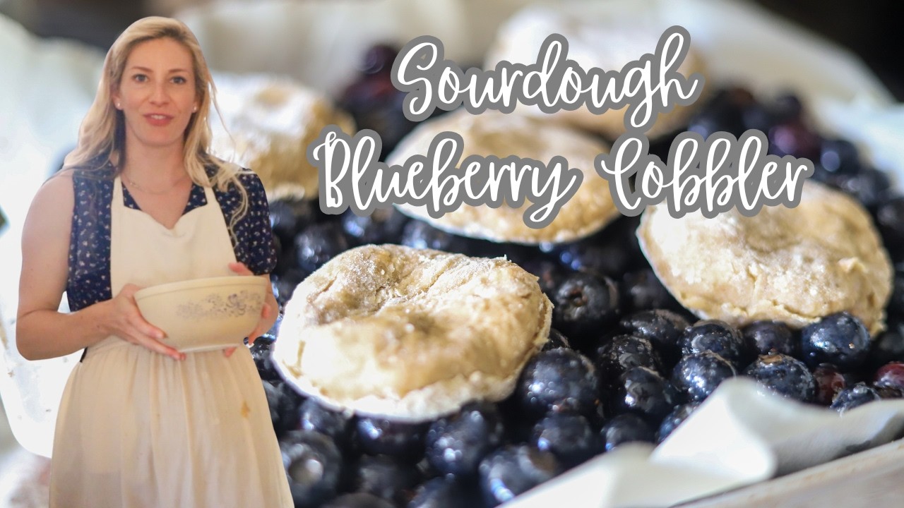 BLUEBERRY COBBLER RECIPE for all your fresh blueberries!