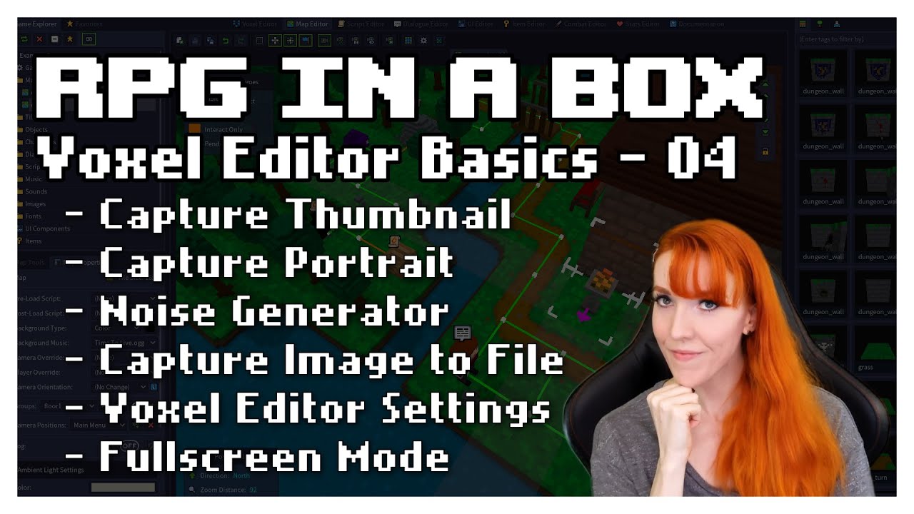 RPG in a Box - Voxel Editor Basics 04 (Tutorial #5) - YouTube