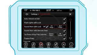 Customer Programmable Features-Unlocking customizable features of 2018 Dodge Charger