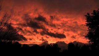 Hurricane Irene Brings a Beautiful Sunset West of Charlottesville