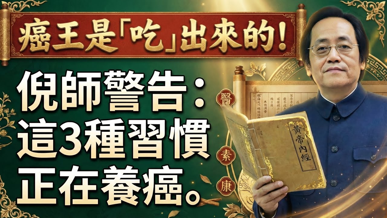 倪海廈：誰說胰臟癌沒救？聽懂身體這2個「求救暗語」，勝過百萬醫藥費！守住中焦，閻王都不敢收。