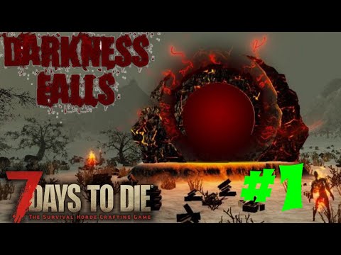 Видео: 7 Days To Die Darkness Falls Жесткое начало