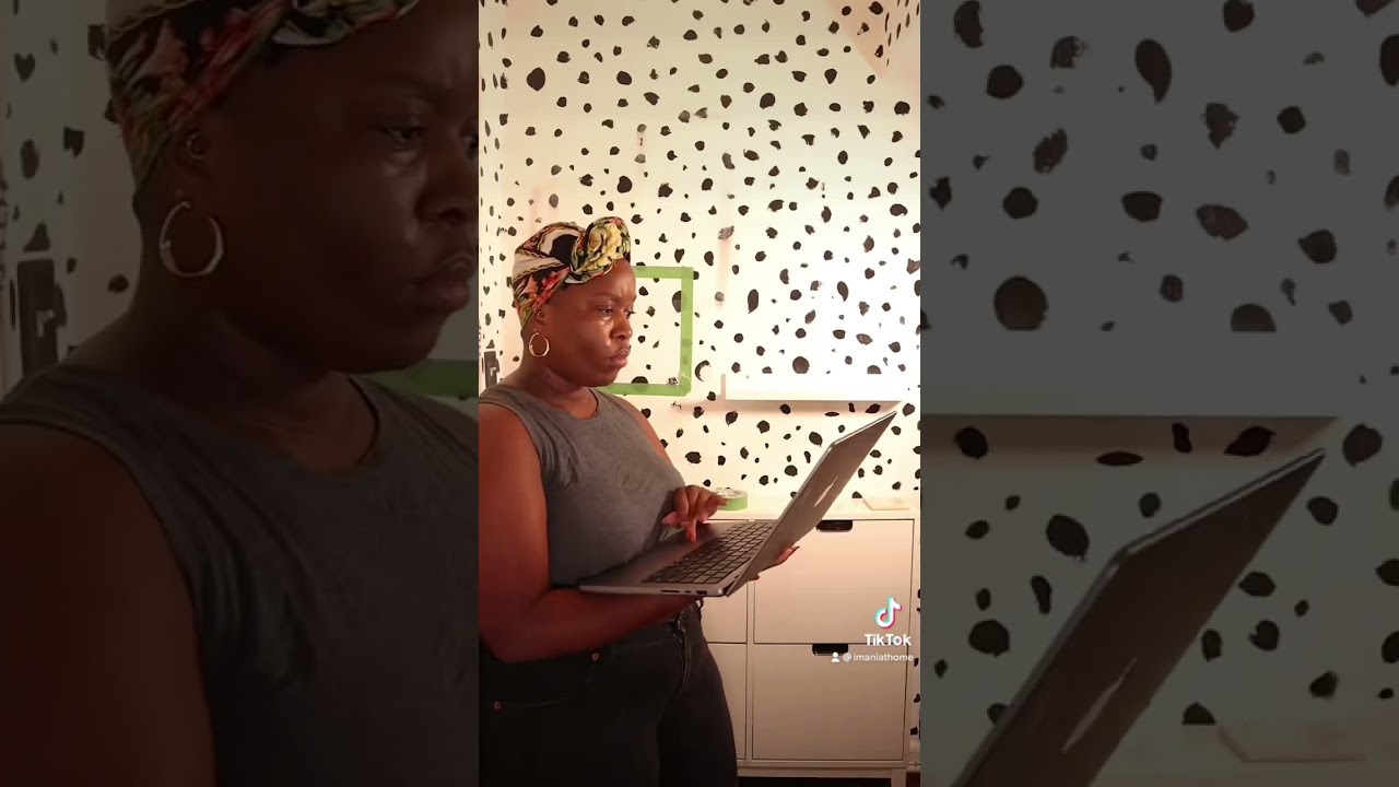 This 490-square-foot DC apartment is a maximalist dream in neutral colors! | Imani At Home