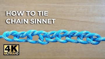 The Chain Sinnet (Daisy Chain) SUPER EASY!!   ⭐️4K Video ⭐️