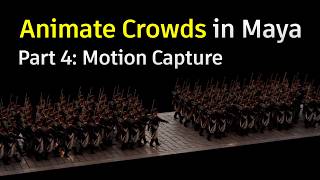 Animate Crowds Easily in Maya (Part 4: Motion Capture with Flow Studio)