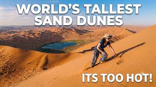 We Tried Climbing the World's Tallest Sand Dune (Did We Make It?) | Badain Jaran Desert, China