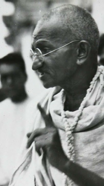 رسالة غاندي إلى هتلر قبل الحرب العالمية الثانية ! #shorts