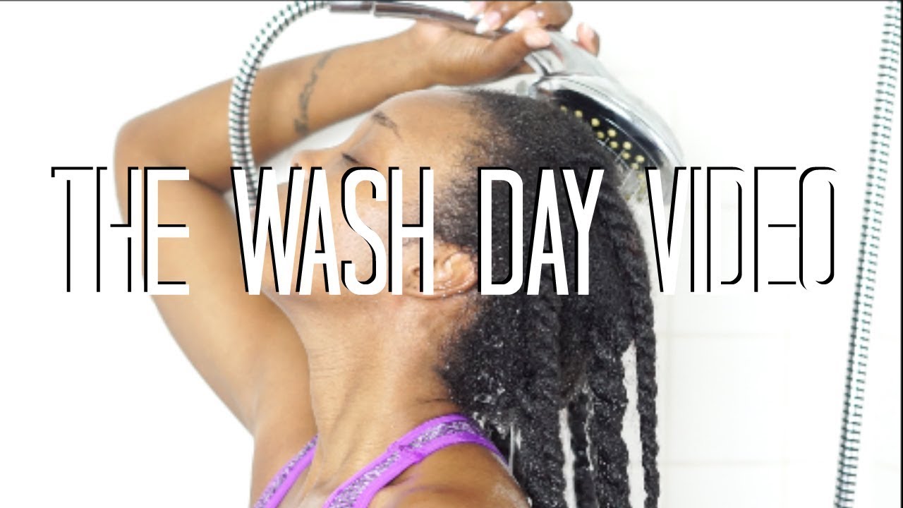 Type 4 Natural Hair Wash Day | (sorta-kinda) Tutorial