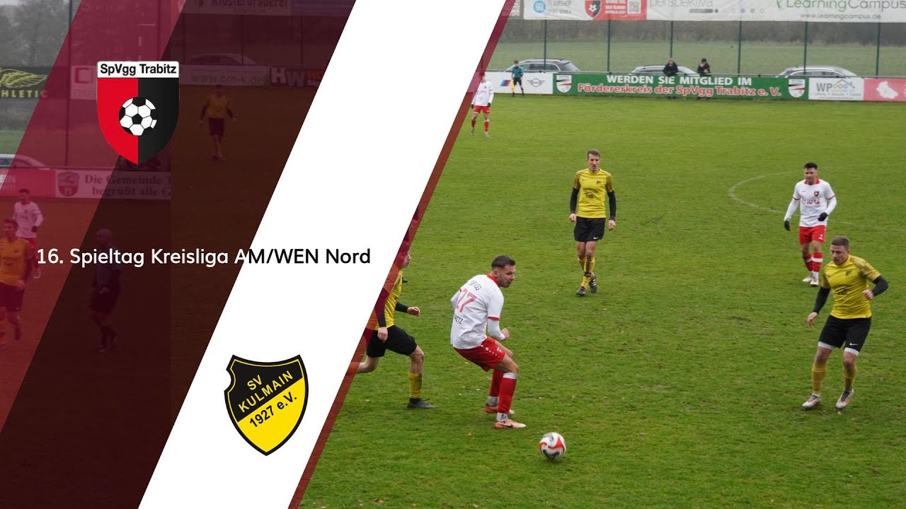 SpVgg Trabitz - SV Kulmain | 16. Spieltag Kreisliga AM/WEN Nord | wfds Highlights