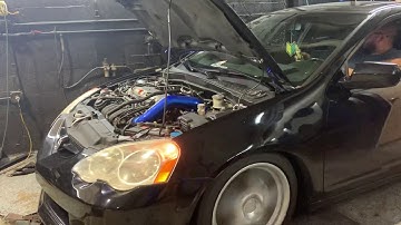 Base model rsx k20a3 dyno pull
