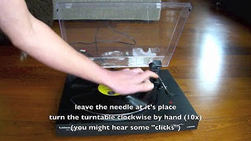 Lenco L3867 solve auto stop problem