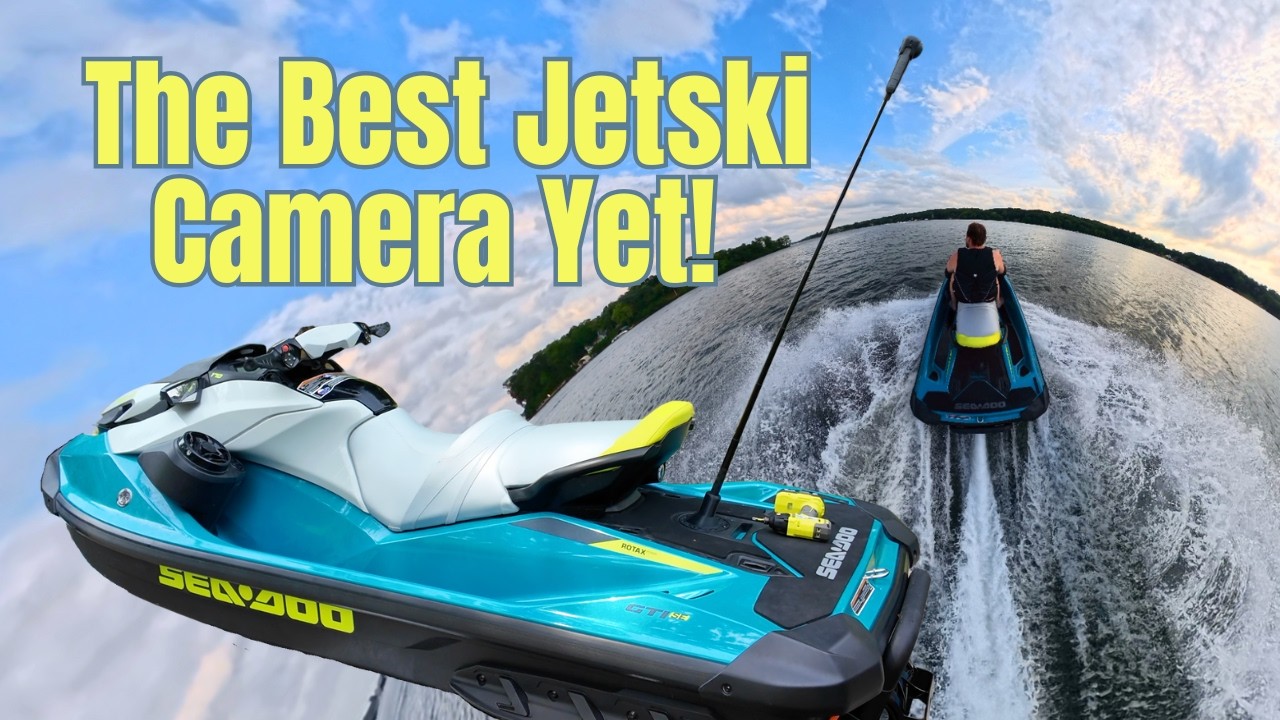 Best Jet Ski Camera Mount? Insta360 X5 Install on 2024 Sea-Doo GTI 170