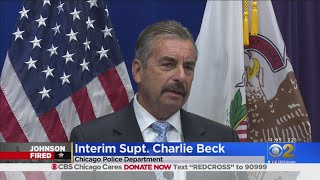 Interim CPD Supt. Charlie Beck Begins First Full Day As City's Top Cop