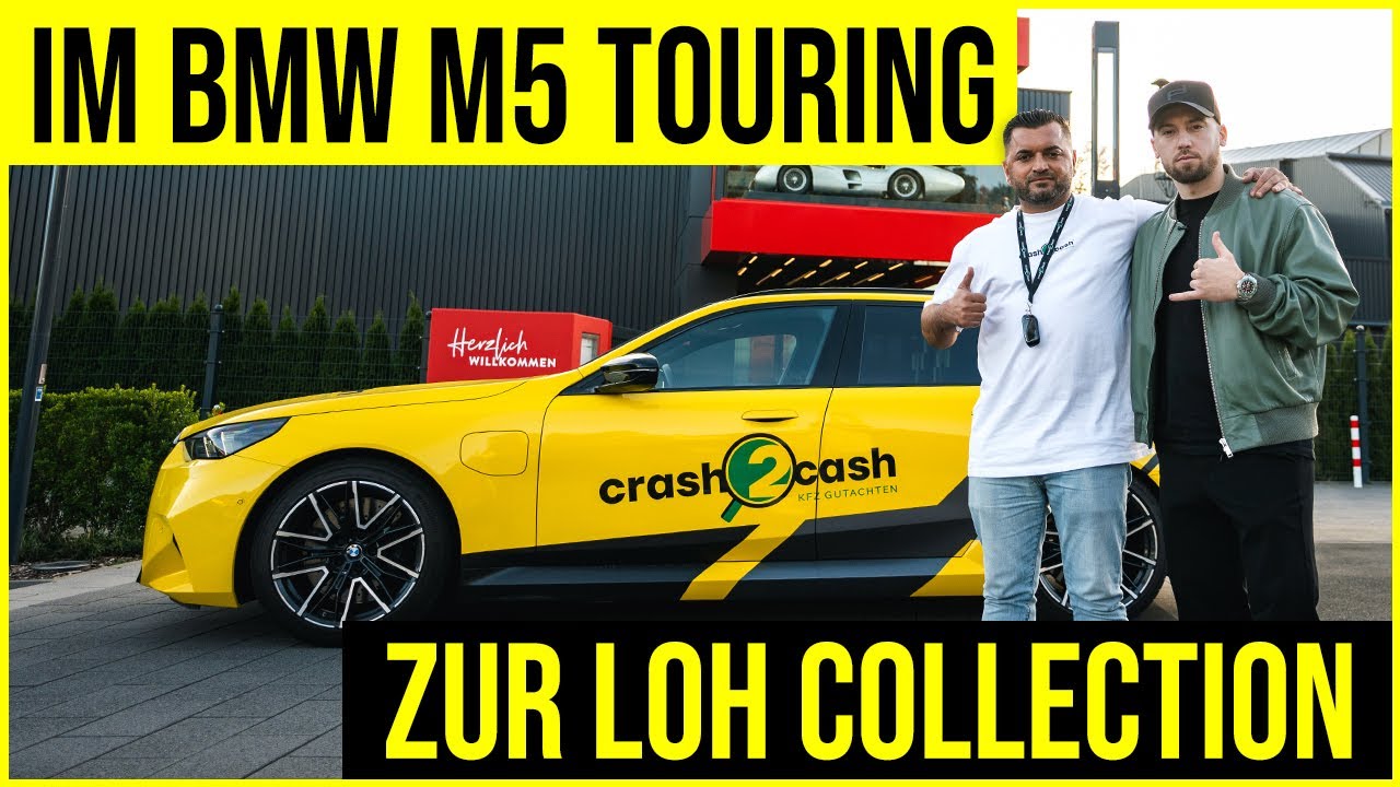 Im BMW M5 Touring zur LOH COLLECTION