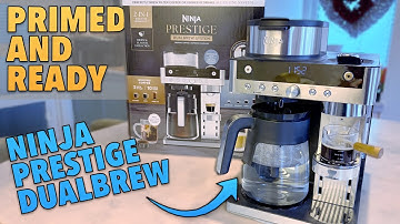 Unboxing, Priming, Brewing the Ninja Prestige Dualbrew System CFN802UK