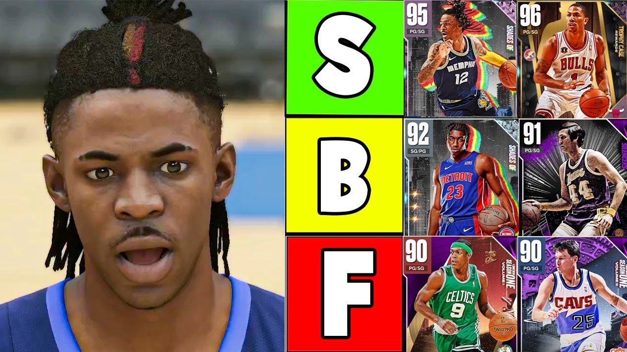 BEST POINT GUARDS IN NBA 2K23 MYTEAM! (TIER LIST) YouTube
