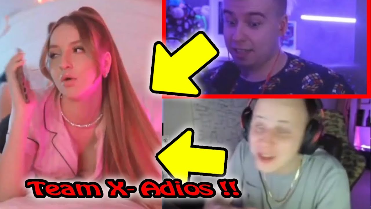 MANDZIO ogląda TEAM X - ADIOS i Reakcję NITRA!! XD