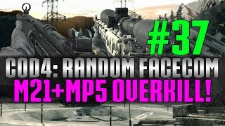 COD4 Random Facecom #37 Overkill Tactiek!