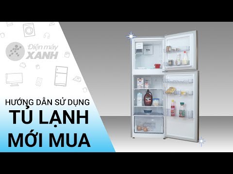 Hướng dẫn sử dụng tủ lạnh đúng cách khi mới mua về • Điện máy XANH