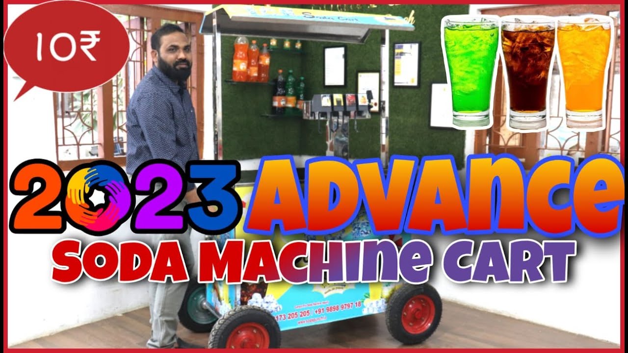 Non Electric Soda Machine Cart / Soda Machine Cart / Soda Cart / Non