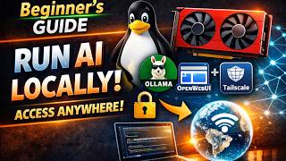 Beginner’s Guide: Self Hosted AI on Linux & Access from Anywhere (AMD GPU)