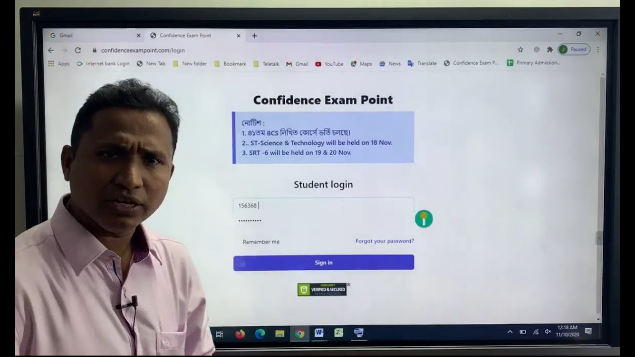 How to participate in online exam from confidence exam point YouTube