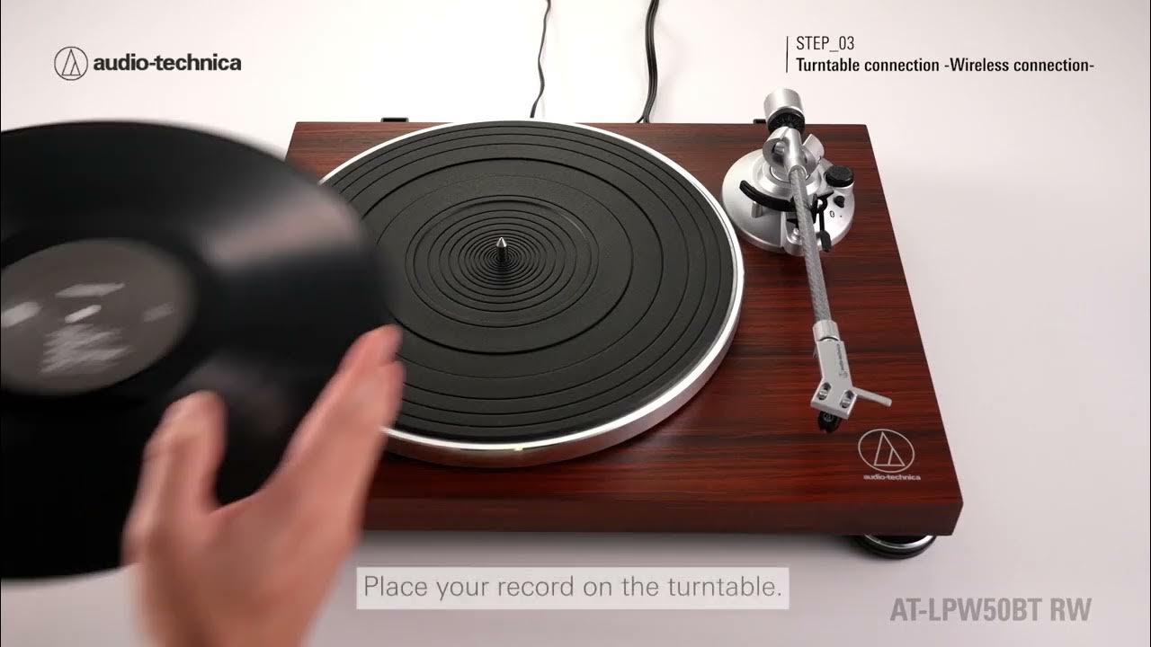 Audio-Technica AT-LPW50BTRW - Platines vinyle hi-fi sur Son-Vidéo.com