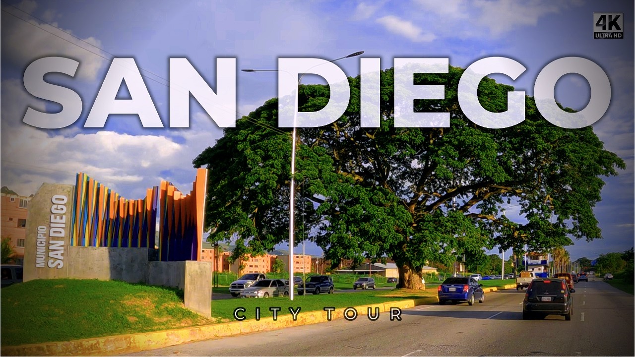 🇻🇪 | Ruta Urbana por San Diego: Un Recorrido por el Municipio. | VENEZUELA | City Tour | 4K | 2024.