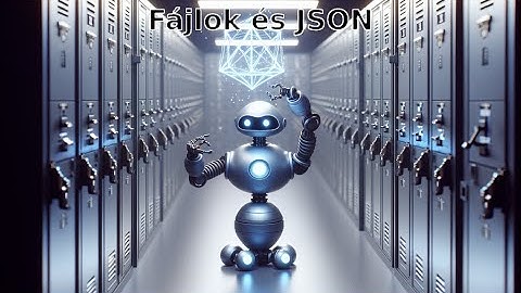 Python kezdőknek 008 - fájlok, JSON, a "with" kulcsszó, Unicode