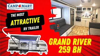 The Most Attractive RV Trailer: RV Tour of Grand River 259 BHS | RV Life | RV lifestyle | RV Living